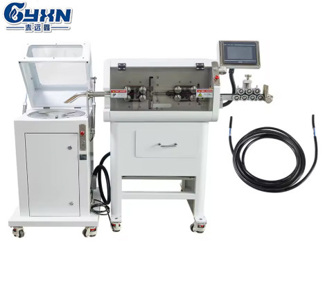 Automatic Wire Cutting, Stripping and Winding Machine